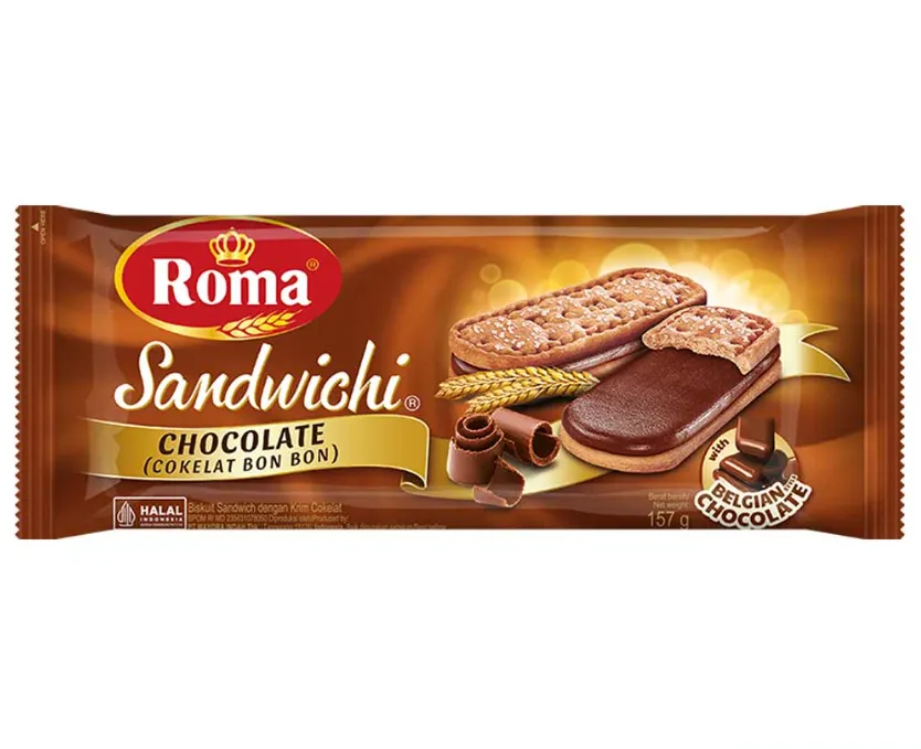 ROMA SANDWICHI CHOCOLATE  157 GR