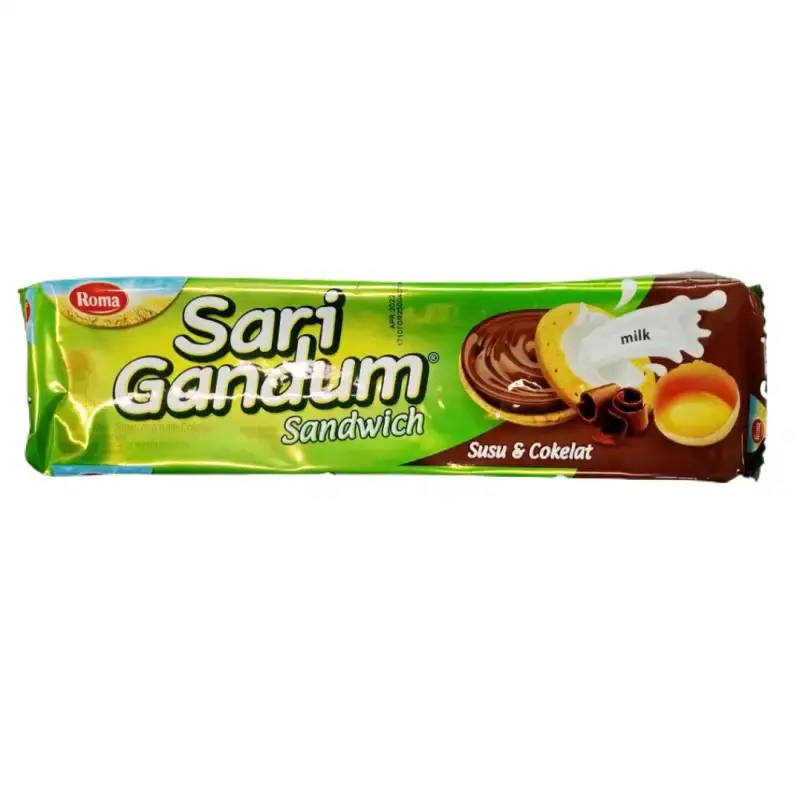 ROMA SARI GANDUM CHOCOLATE BISCUIT  108 GR