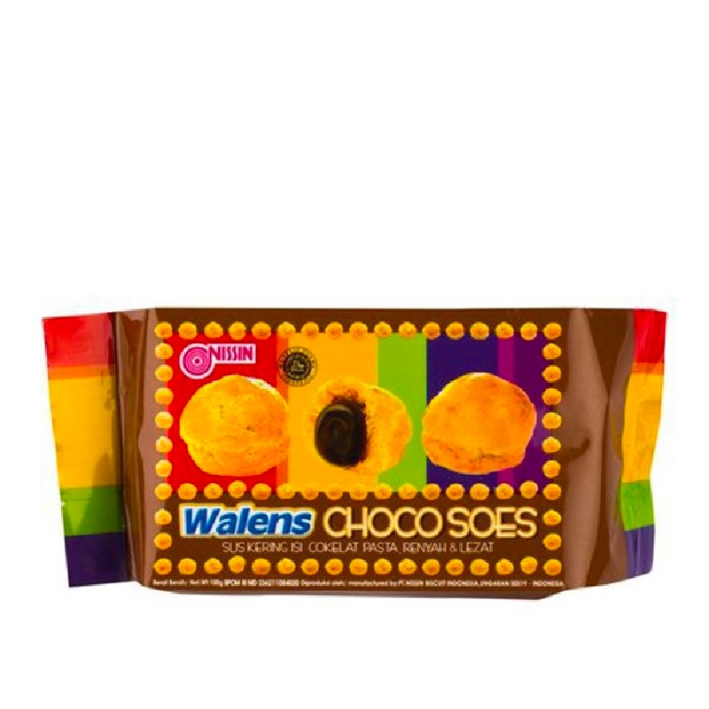 NISSIN  WALLENS SOES CHOCO  100 GR