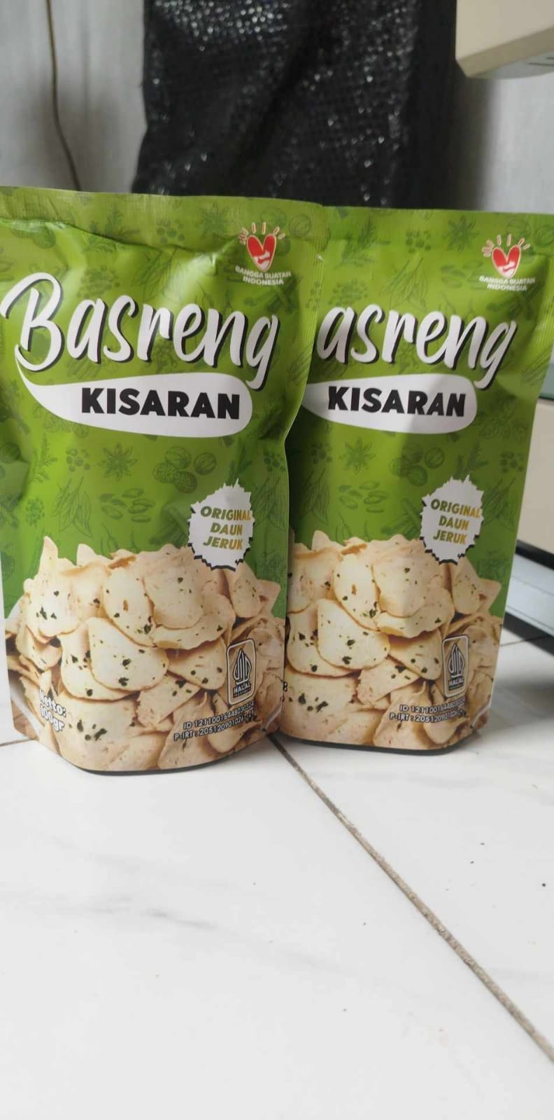 BASRENG ORIGINAL DAUN JERUK  80 GR