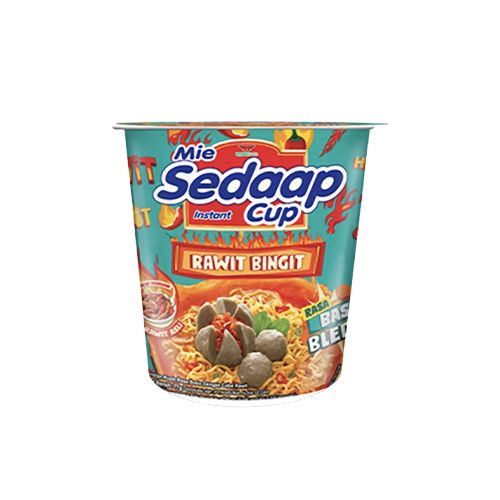 Pop Mie Baso Pedas