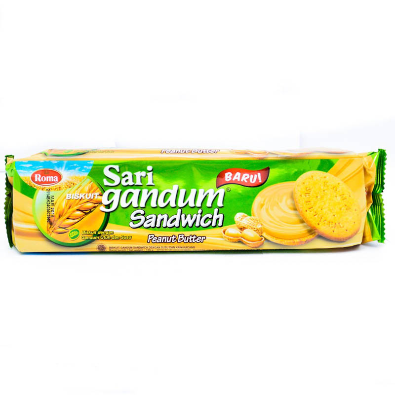 Roma Sari Gandum Peanut Butter 108gr